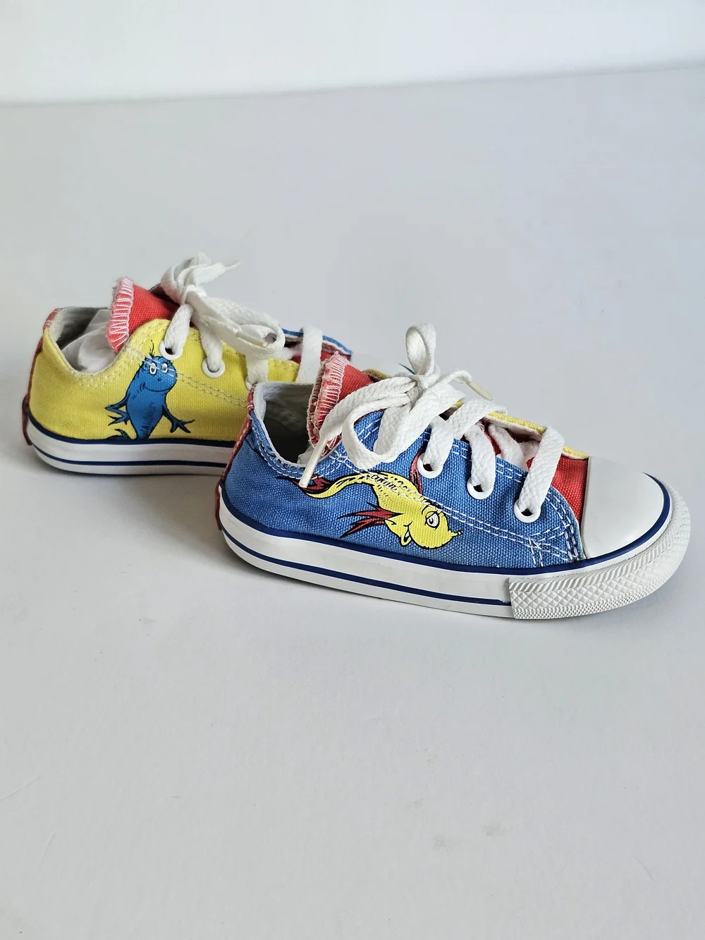 Dr. Seuss Converse One Fish Two Fish Sneakers